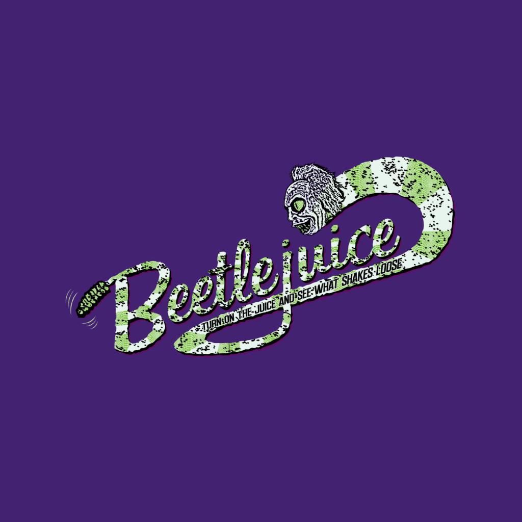 Beetlejuice Logo Turn On The Juice Women's T-Shirt product image 7