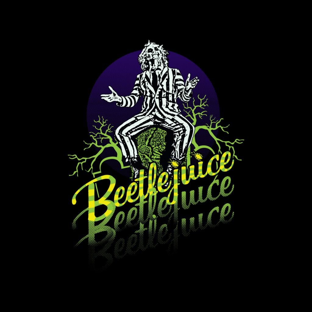 Beetlejuice Halloween Striped Suit Women's Sweatshirt product image 2
