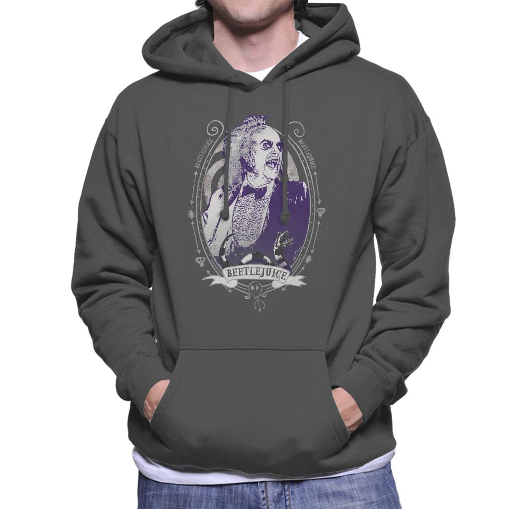 Beetlejuice Portrait Men's Hooded Sweatshirt product image 1