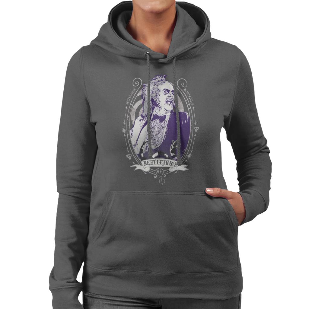 Beetlejuice Portrait Women's Hooded Sweatshirt product image 1