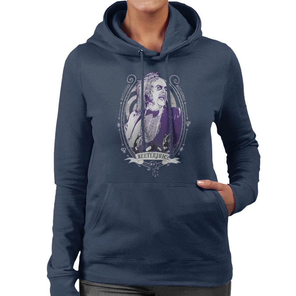 Beetlejuice Portrait Women's Hooded Sweatshirt product image 4