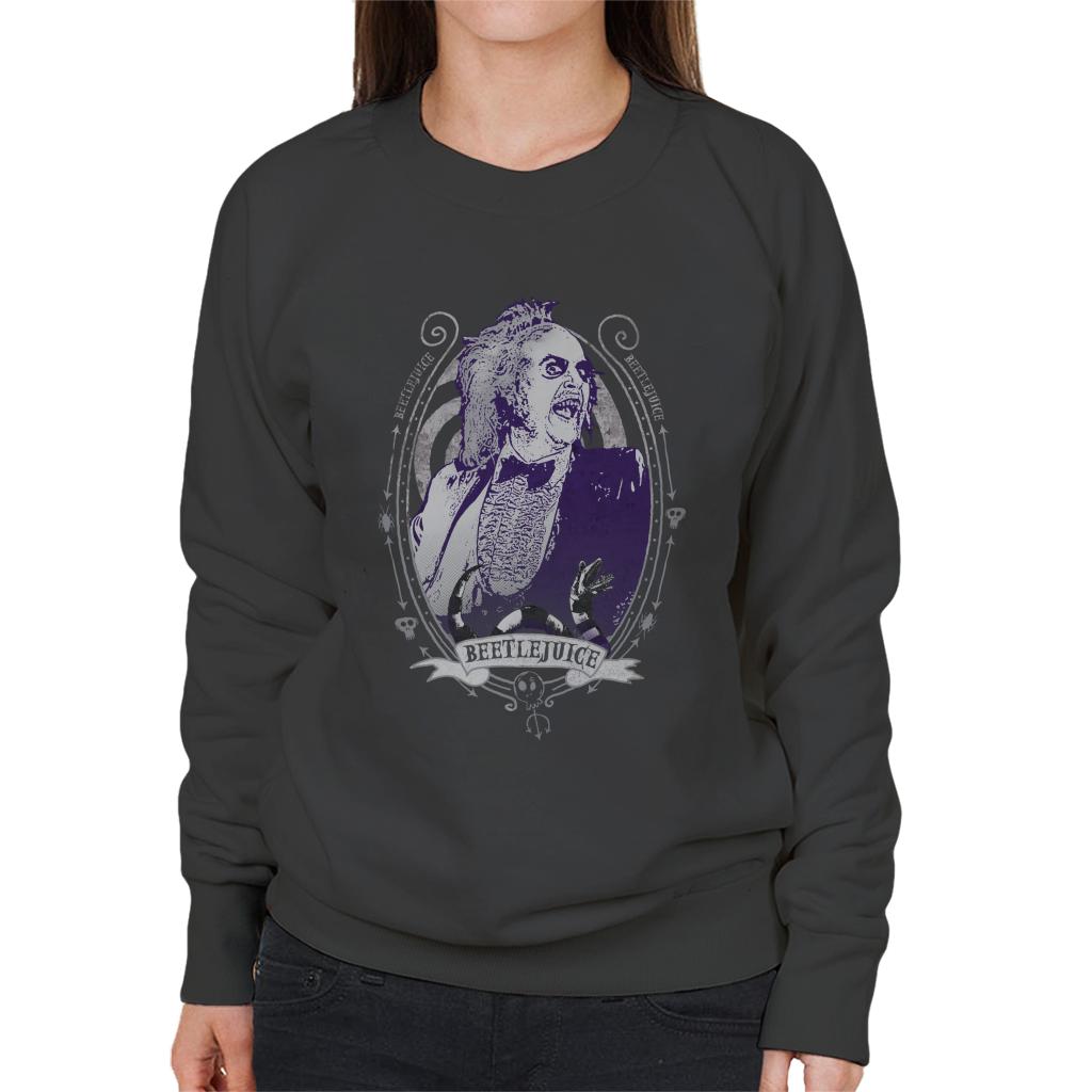 Beetlejuice Portrait Women's Sweatshirt product image 1