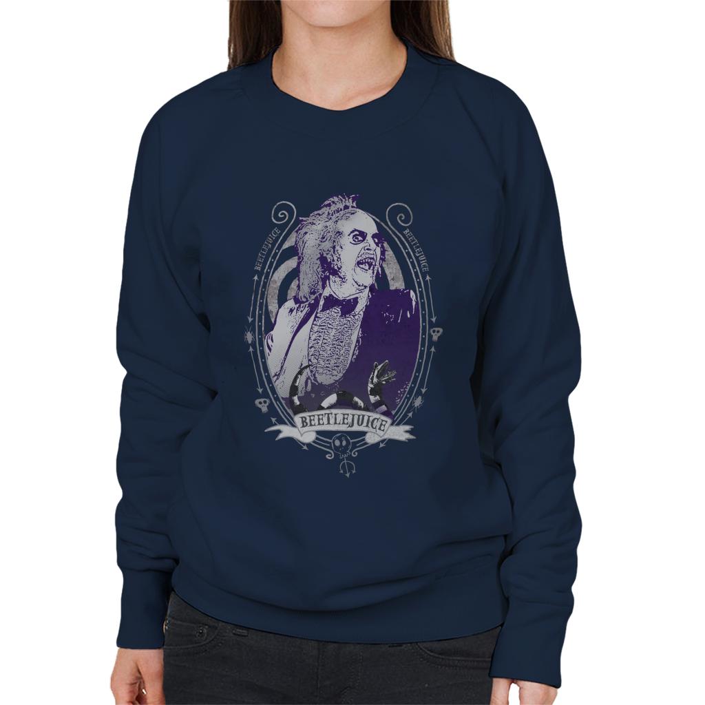Beetlejuice Portrait Women's Sweatshirt product image 4