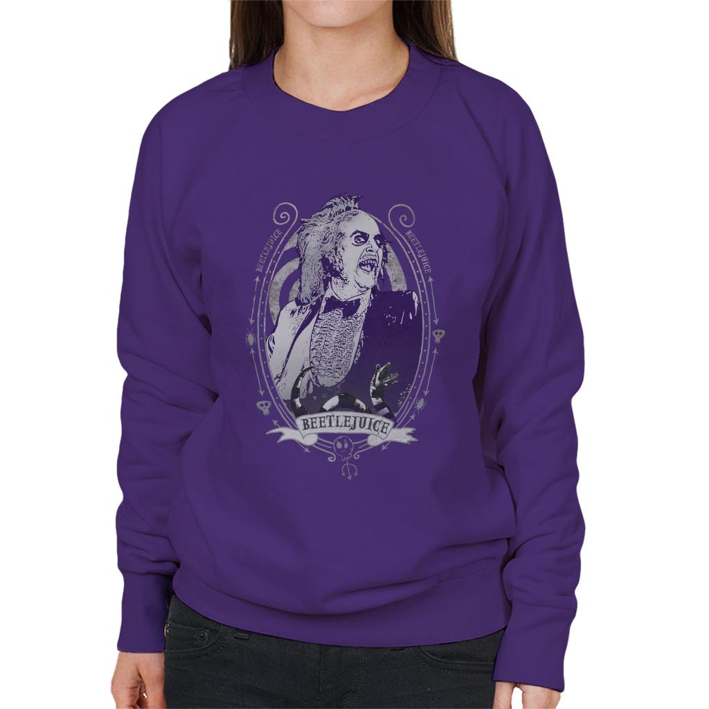 Beetlejuice Portrait Women's Sweatshirt product image 6