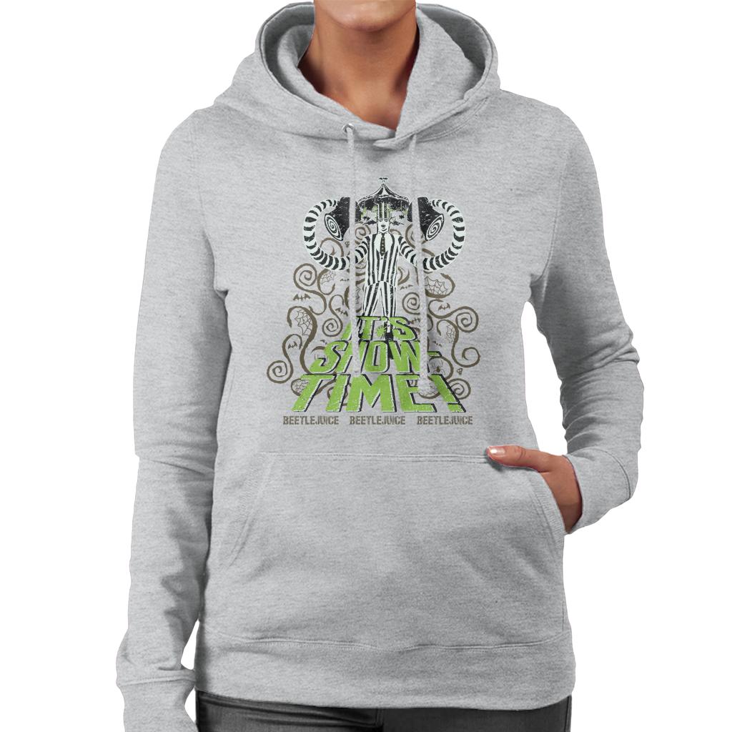 Beetlejuice It's Show Time Women's Hooded Sweatshirt product image 1