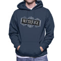 Beetlejuice Faded Halloween Logo Men's Hooded Sweatshirt product image 1