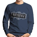 Beetlejuice Faded Halloween Logo Men's Sweatshirt product image 1