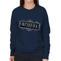 Beetlejuice Faded Halloween Logo Women's Sweatshirt product image 1