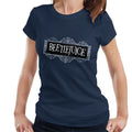 Beetlejuice Faded Halloween Logo Women's T-Shirt product image 1