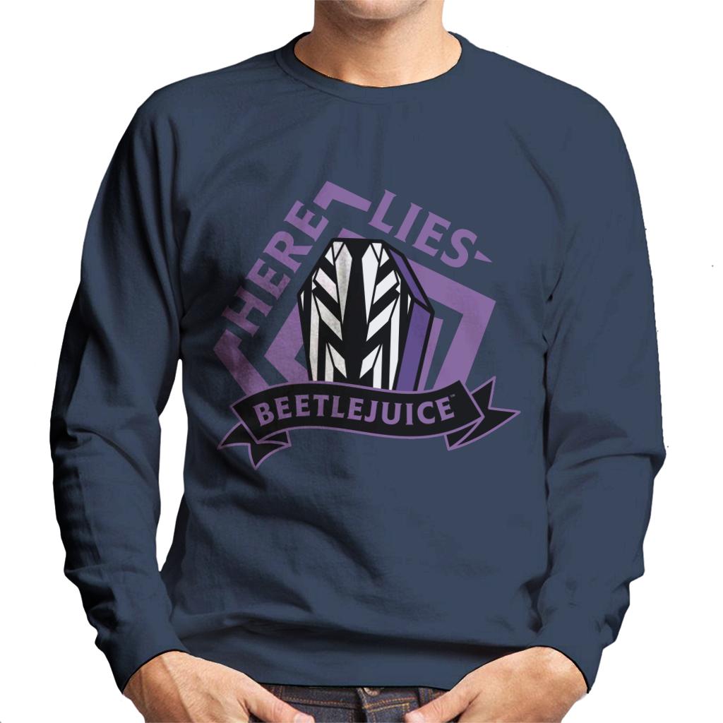 Beetlejuice Here Lies Men's Sweatshirt product image 4