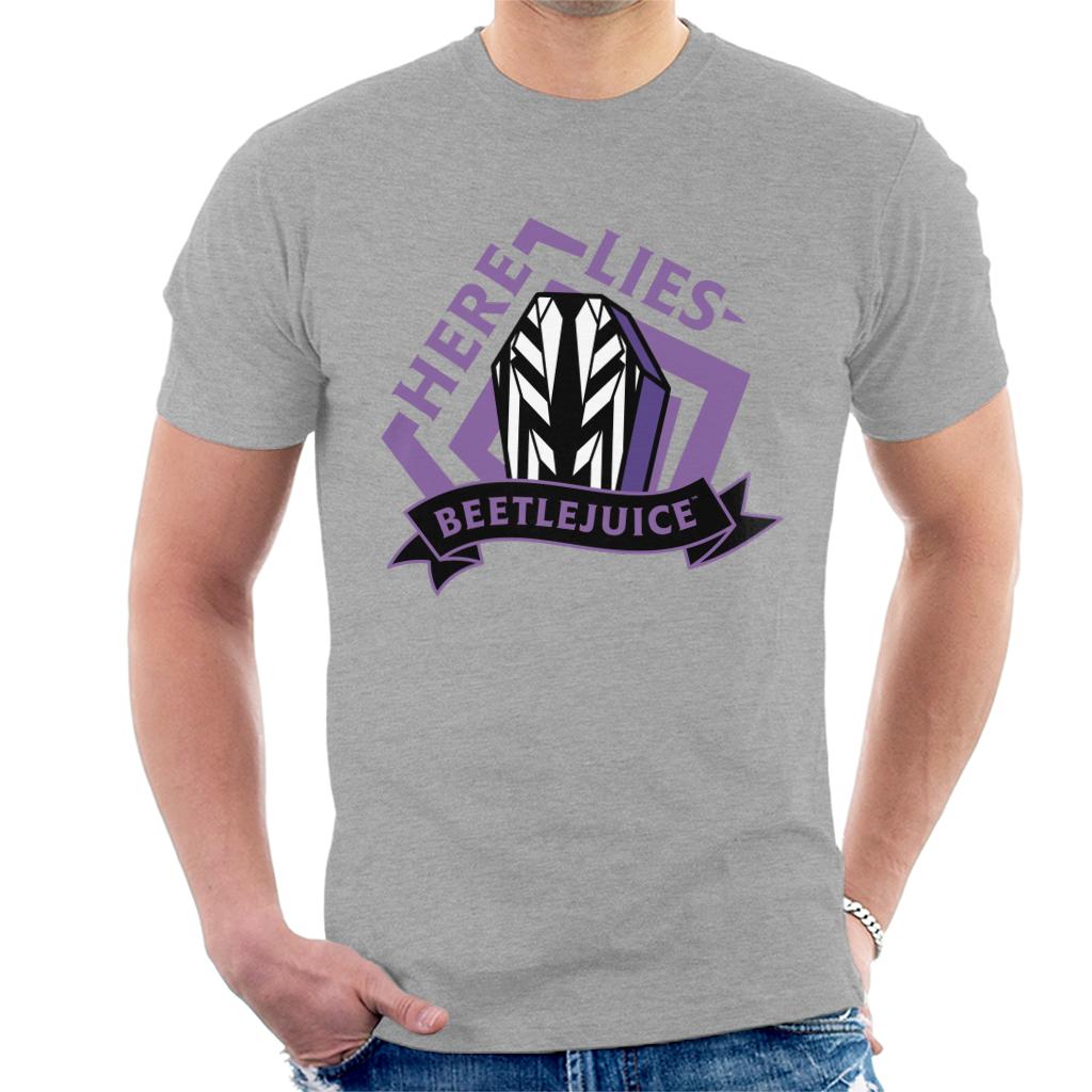 Beetlejuice Here Lies Men's T-Shirt product image 1