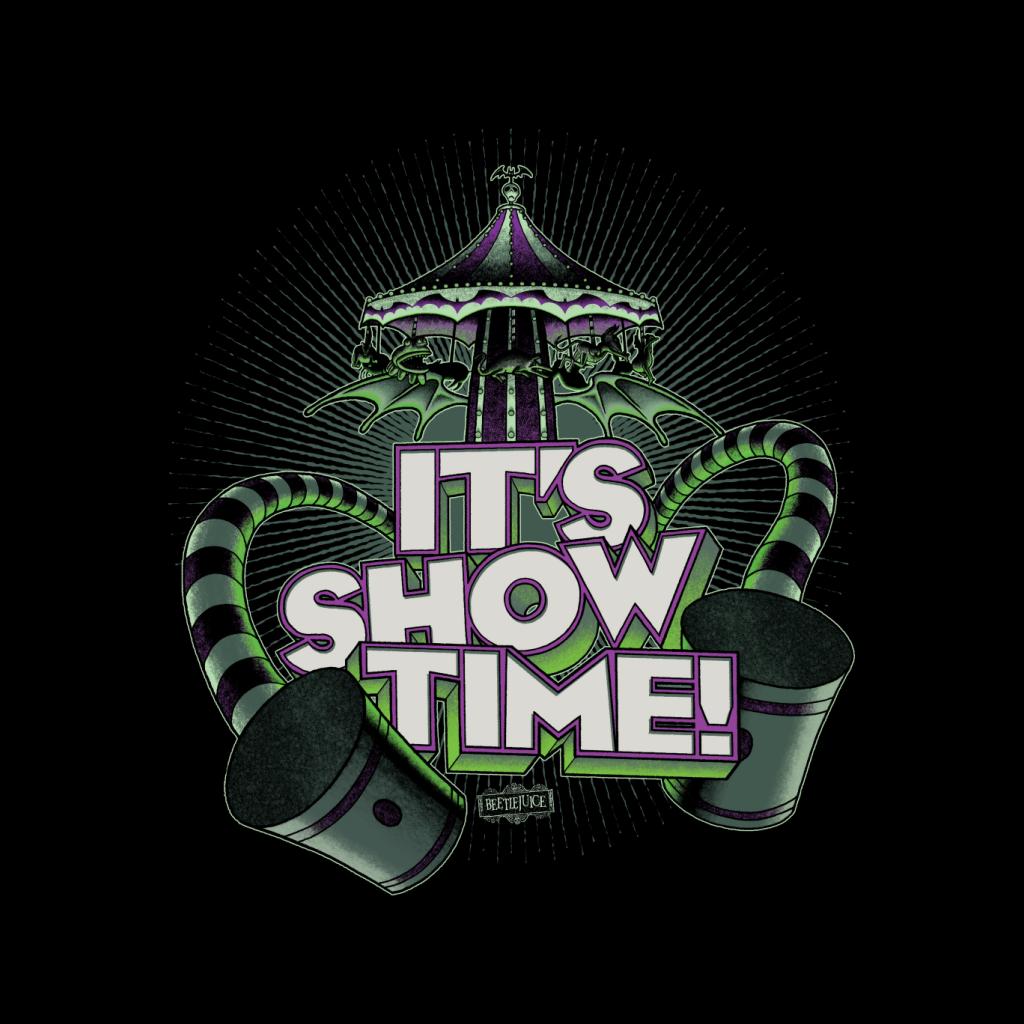 Beetlejuice Merry Go Round Its Show Time Women's Sweatshirt product image 2