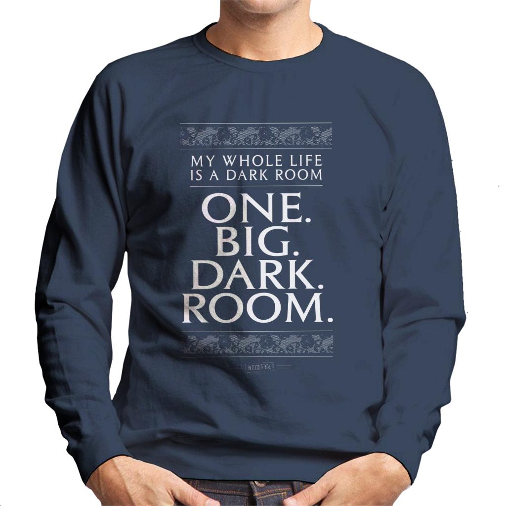 Beetlejuice My Whole Life Is A Dark Room Men's Sweatshirt product image 4