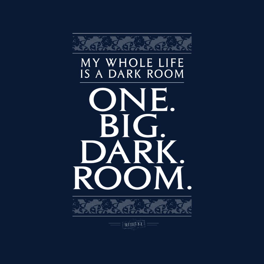 Beetlejuice My Whole Life Is A Dark Room Women's Sweatshirt product image 5
