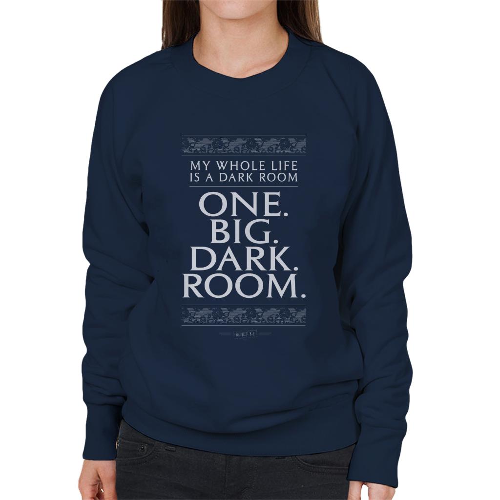 Beetlejuice My Whole Life Is A Dark Room Women's Sweatshirt product image 4