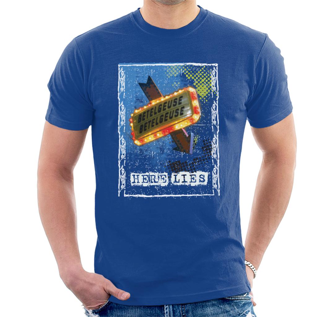 Beetlejuice Betelgeuse Here Lies Men's T-Shirt product image 4