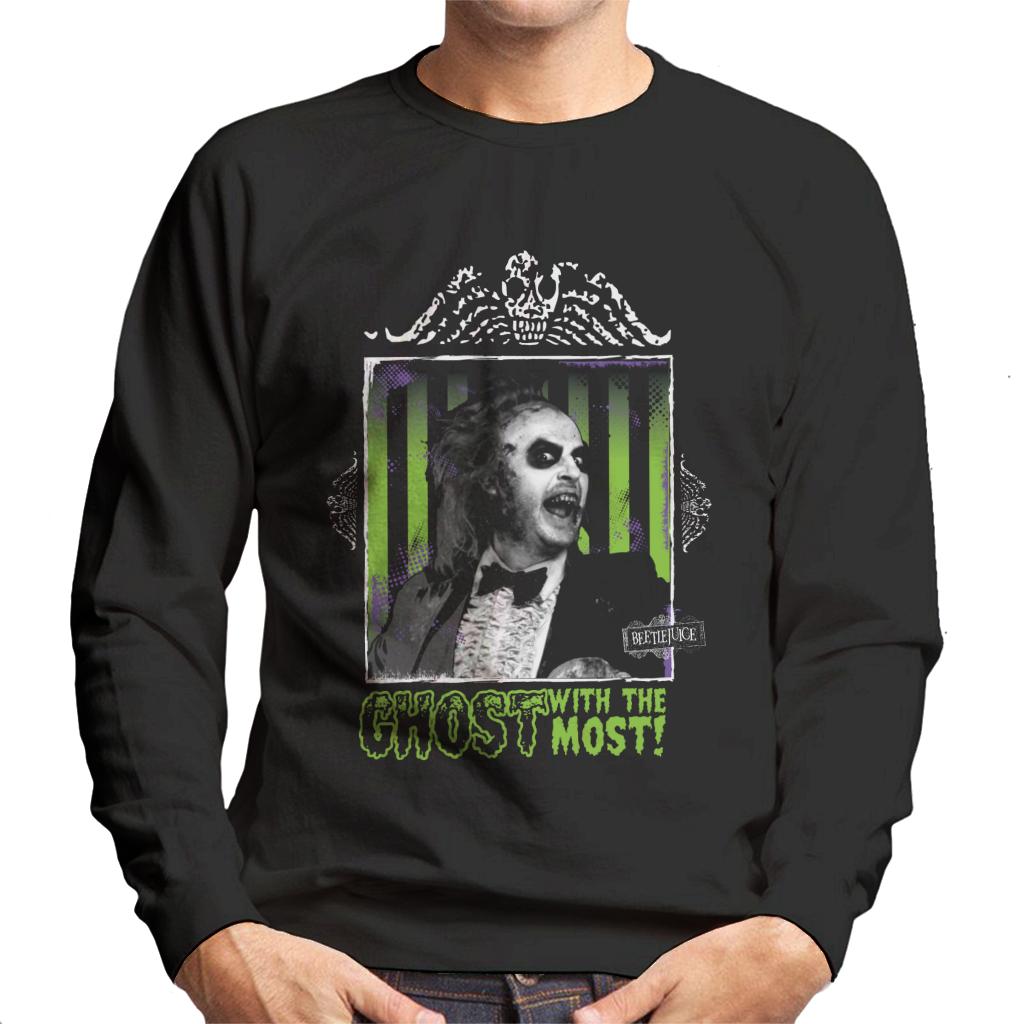 Beetlejuice Suit The Ghost With Most Men's Sweatshirt product image 1