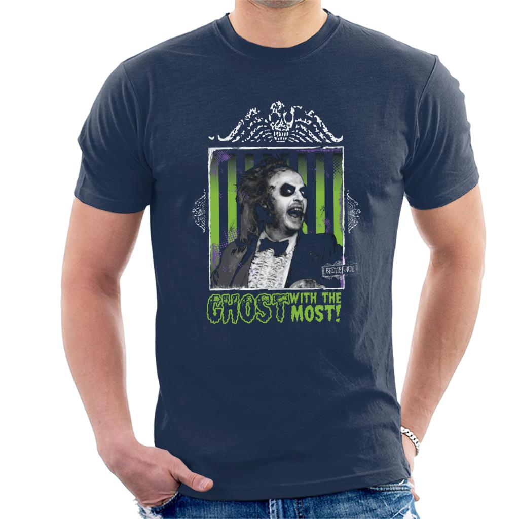 Beetlejuice Suit The Ghost With Most Men's T-Shirt product image 4