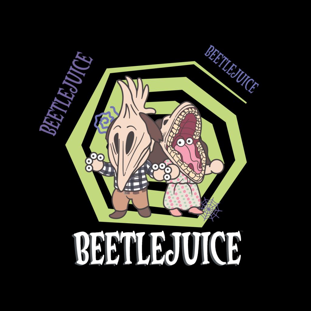 Beetlejuice Adam And Barbara Women's Hooded Sweatshirt product image 2