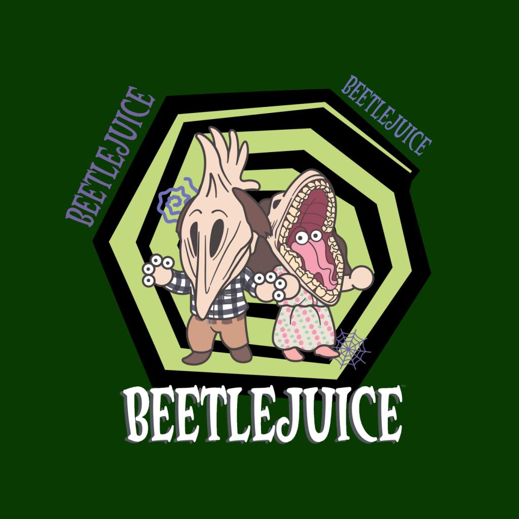 Beetlejuice Adam And Barbara Women's Hooded Sweatshirt product image 5