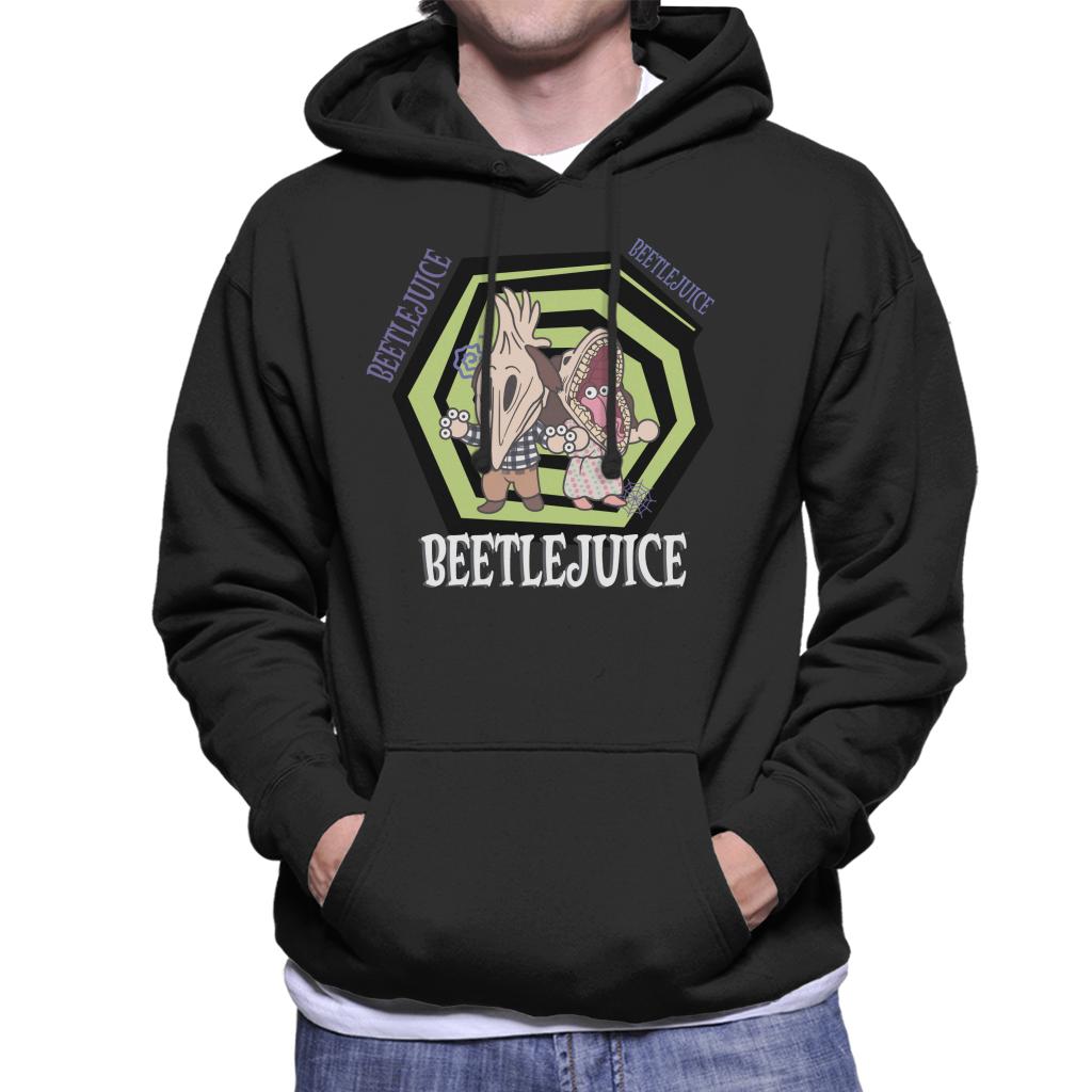 Beetlejuice Adam And Barbara Men's Hooded Sweatshirt product image 1