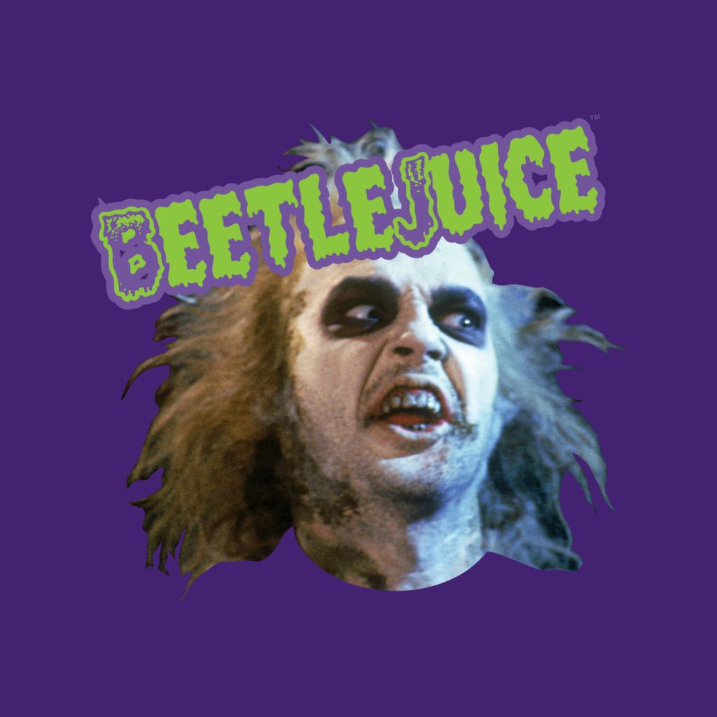 Beetlejuice Halloween Character Head Women's Hooded product image 5