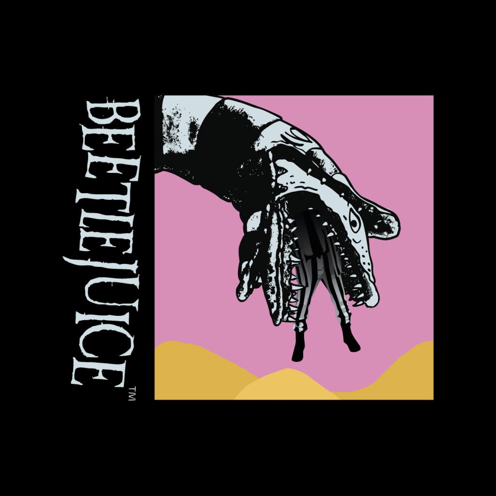 Beetlejuice Sandworm Pink Sky Men's Sweatshirt product image 2