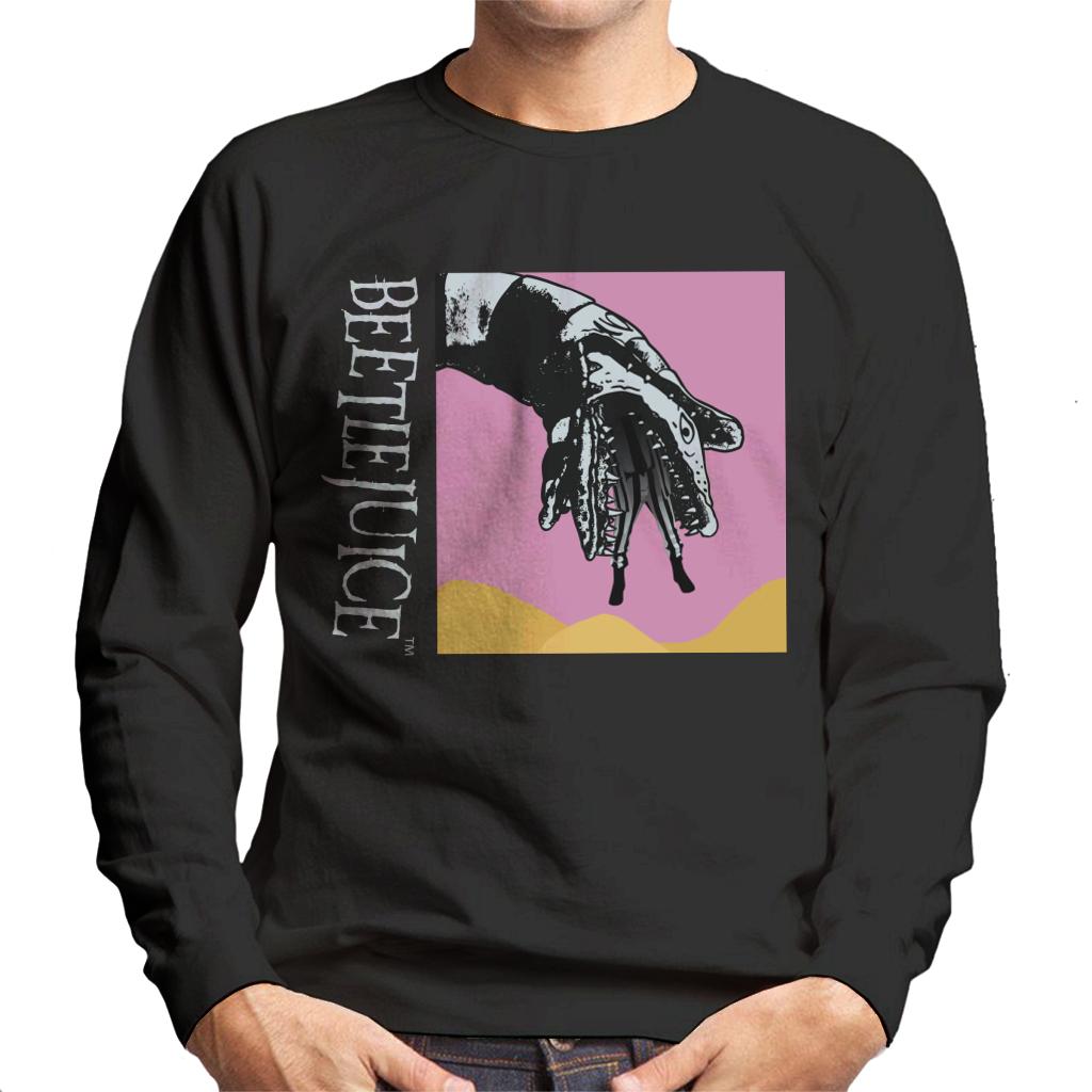 Beetlejuice Sandworm Pink Sky Men's Sweatshirt product image 1