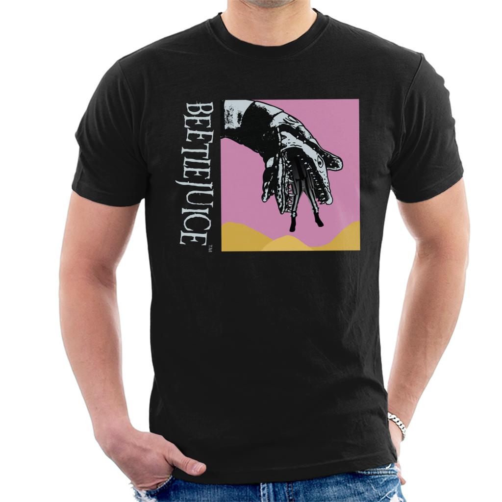 Beetlejuice Sandworm Pink Sky Men's T-Shirt product image 1