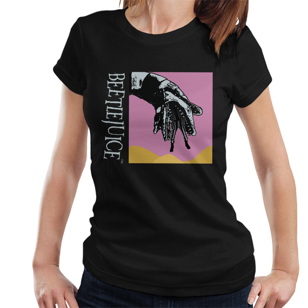 Beetlejuice Sandworm Pink Sky Women's T-Shirt product image 1