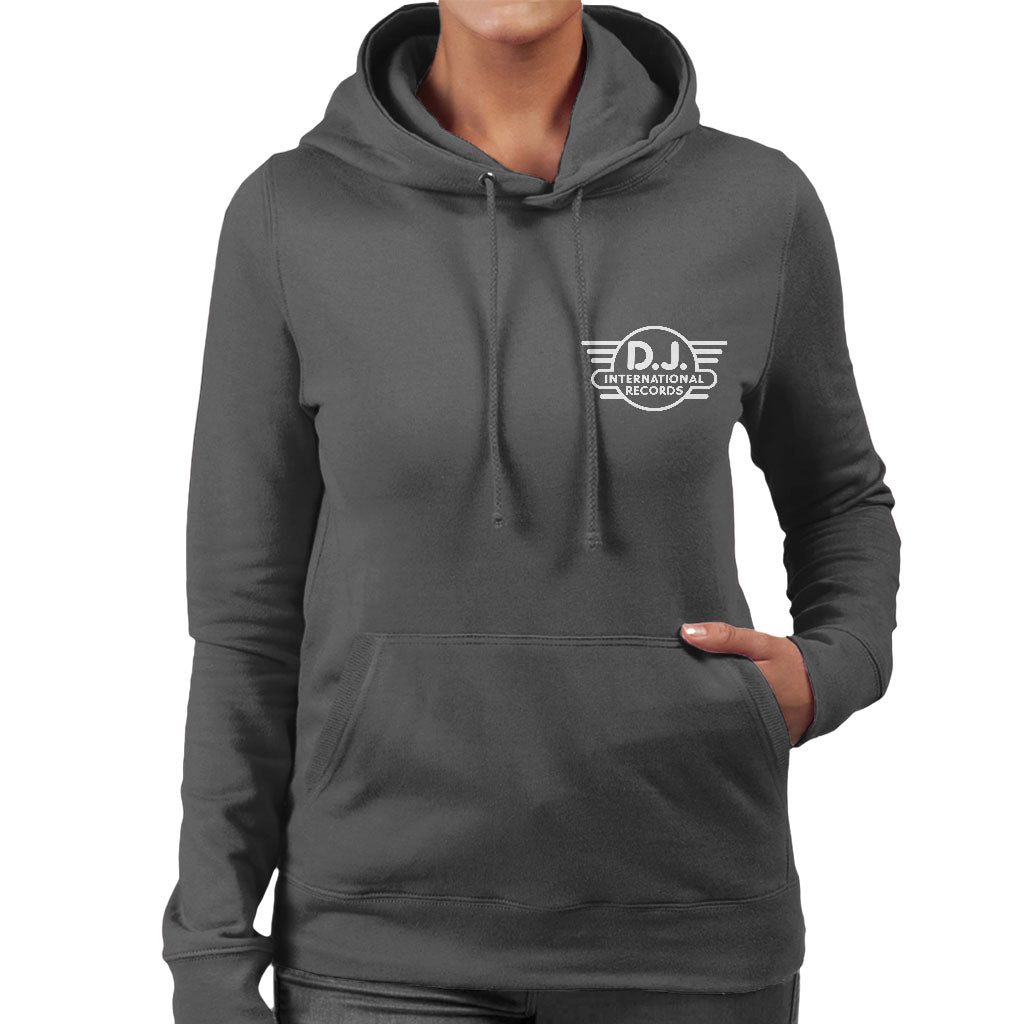 DJ International Records Classic Logo Women's Hooded product image 4