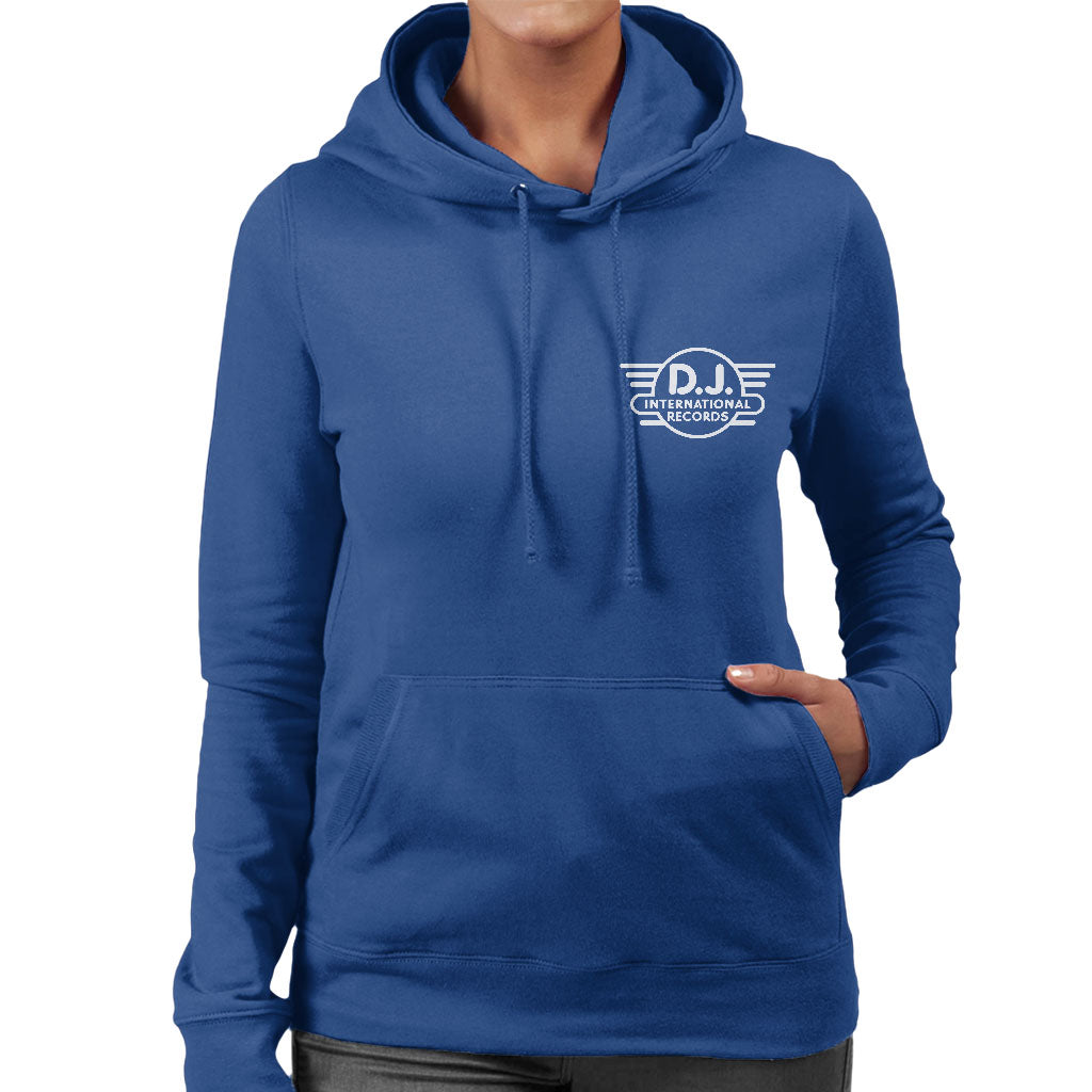 DJ International Records Classic Logo Women's Hooded product image 6